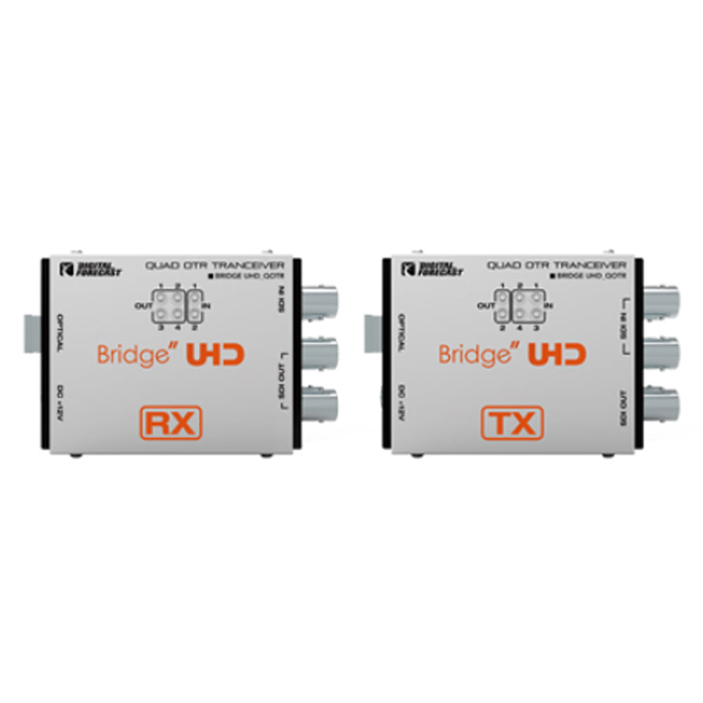 Bridge UHD QOTR 3G SDI to Optic 컨버터