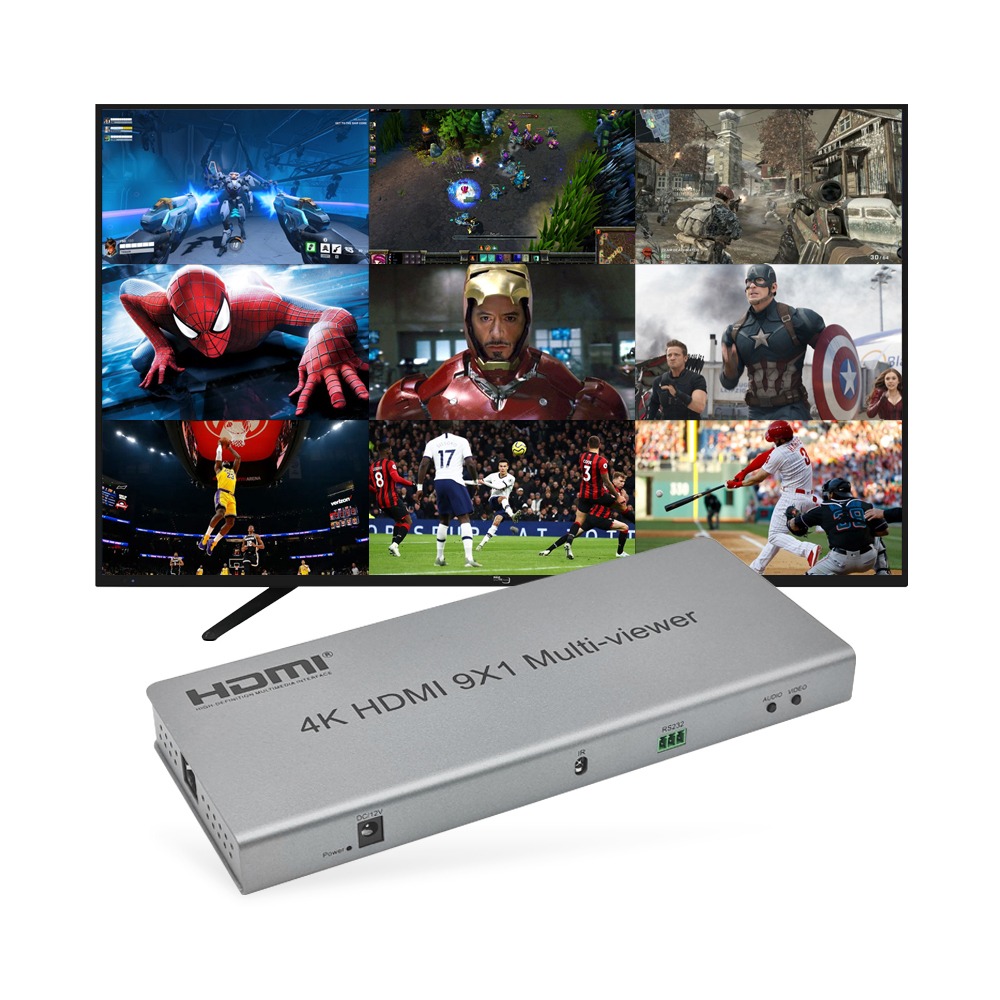 HDMI 9X1 멀티뷰어